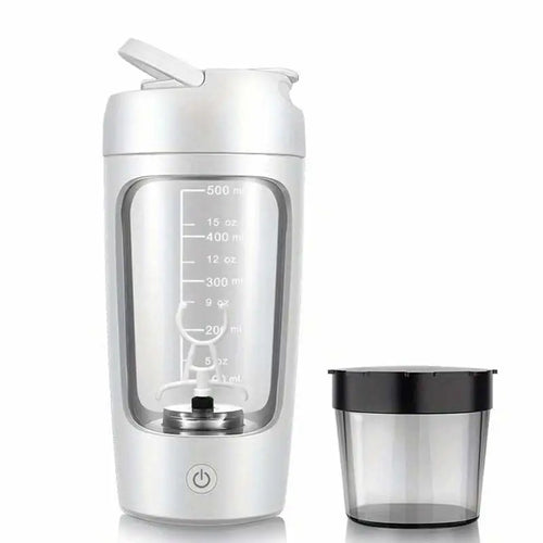 500ML Electric Protein Powder Mixing Cup Automatic Shaker Bottle Mixer Shake Bottle Milk Coffee Blender Kettle for Gym outdoor
